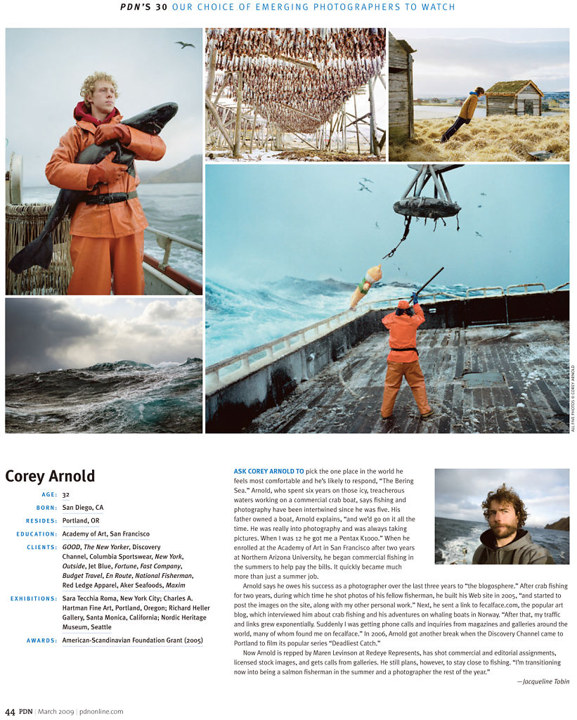 Photo District News, March 2009
